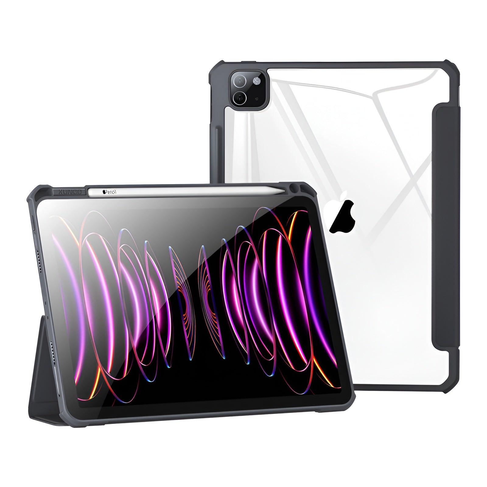 Case XUNDD Transparent avec Stand pour iPad 10/11 (A16)