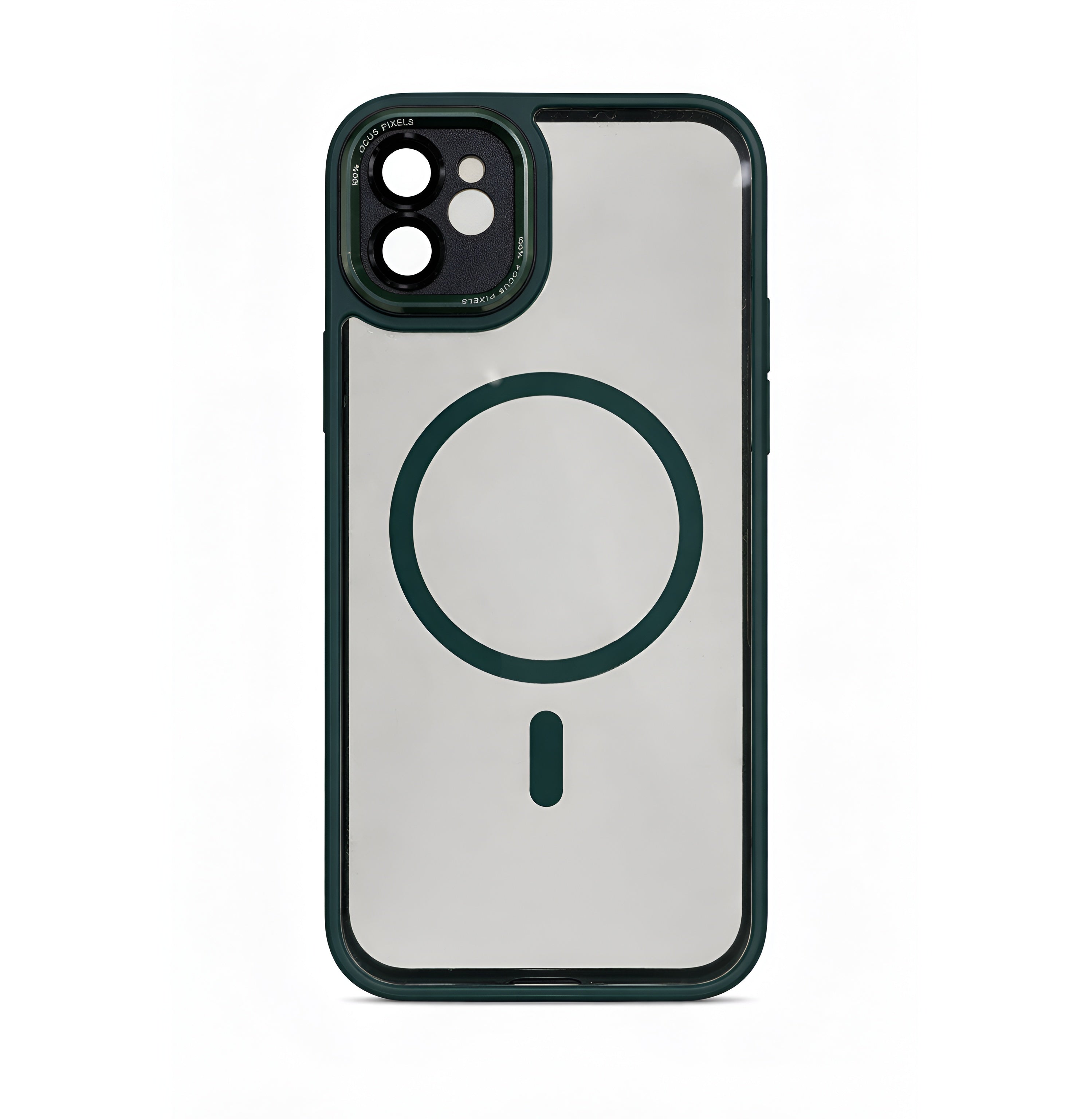 Case tansparent fumé avec MagSafe et protège caméra pour iPhone 11, 11 Pro Max