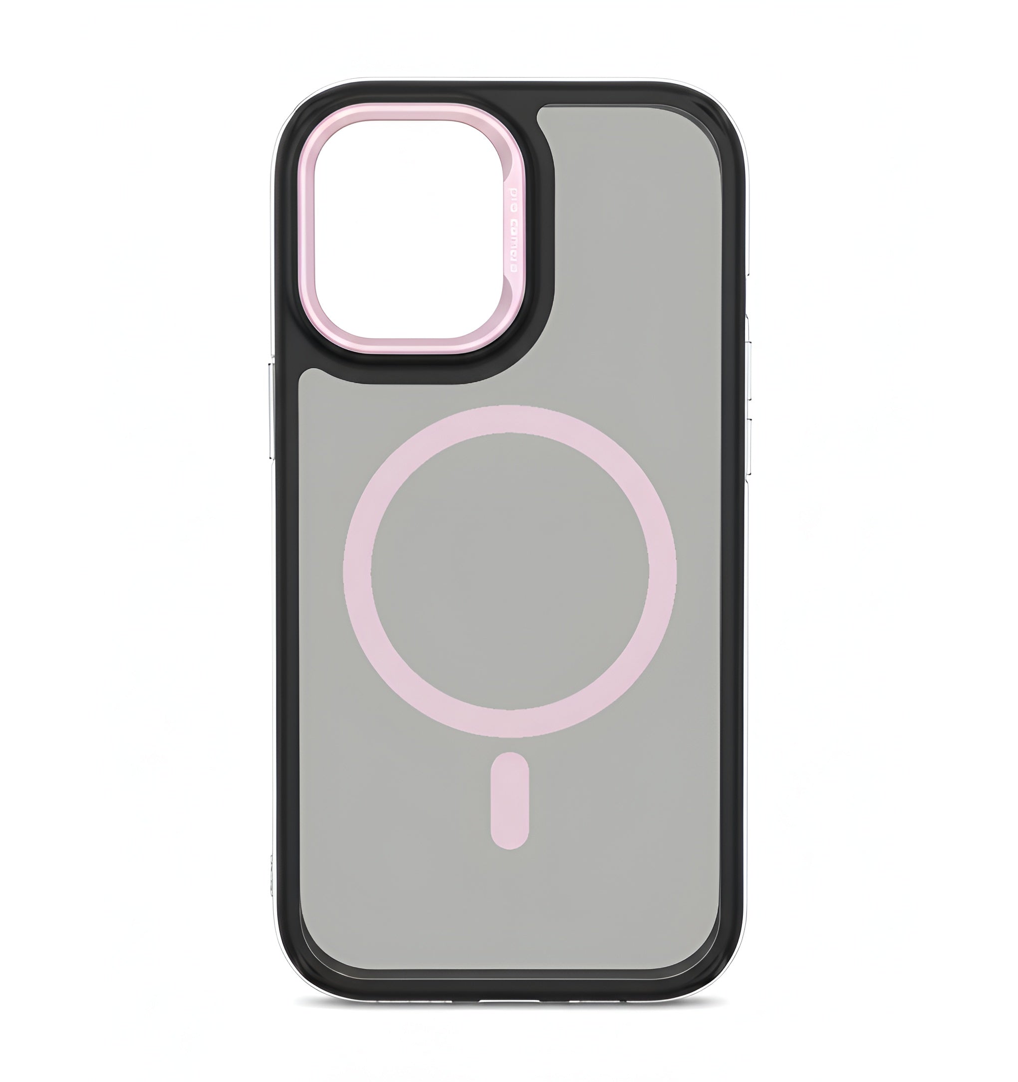 Case transparent noir avec MagSafe pour iPhone 16