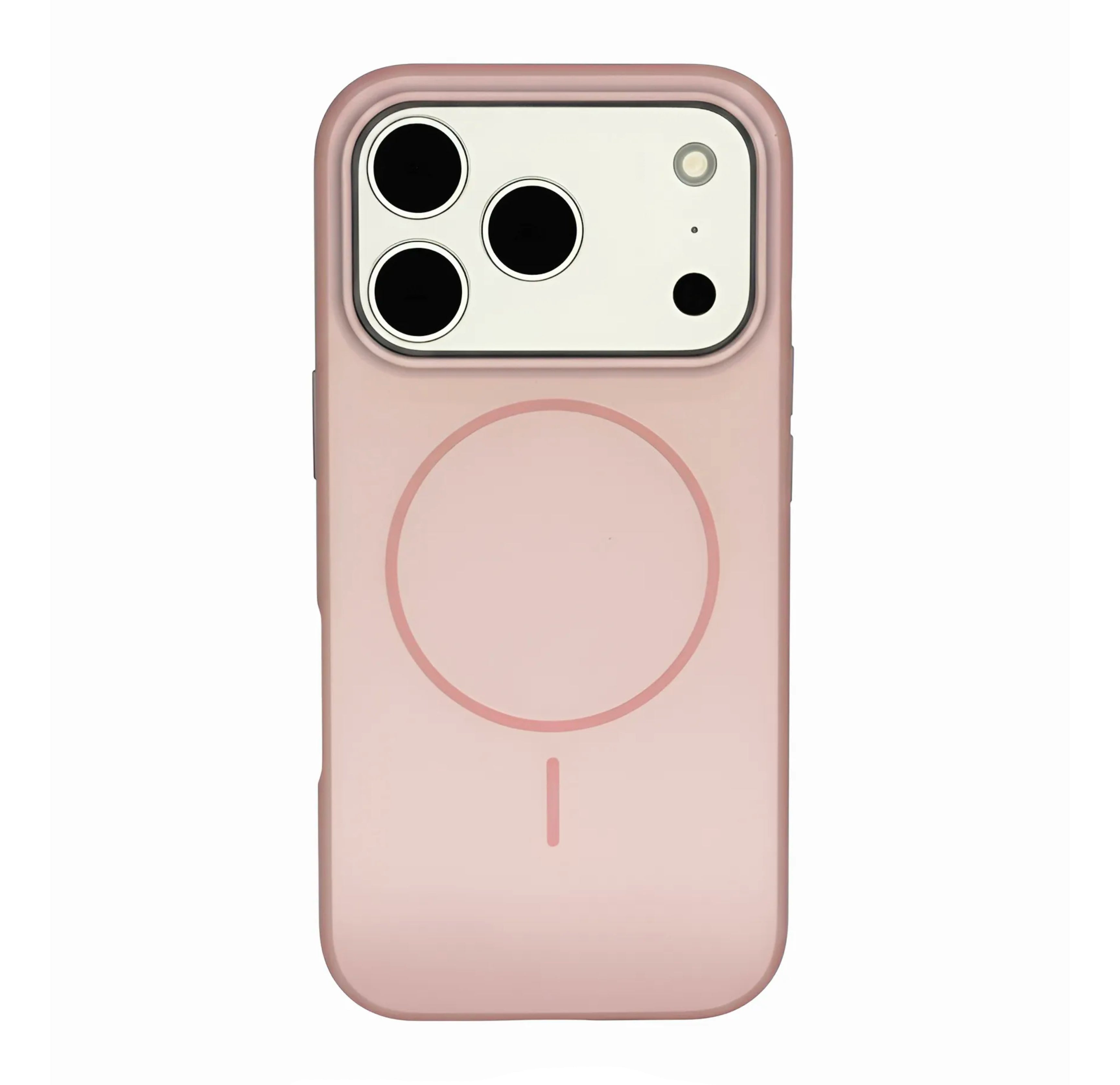 Case silicone hard avec MagSafe pour iPhone 17, 17 Pro, 17 Pro Max
