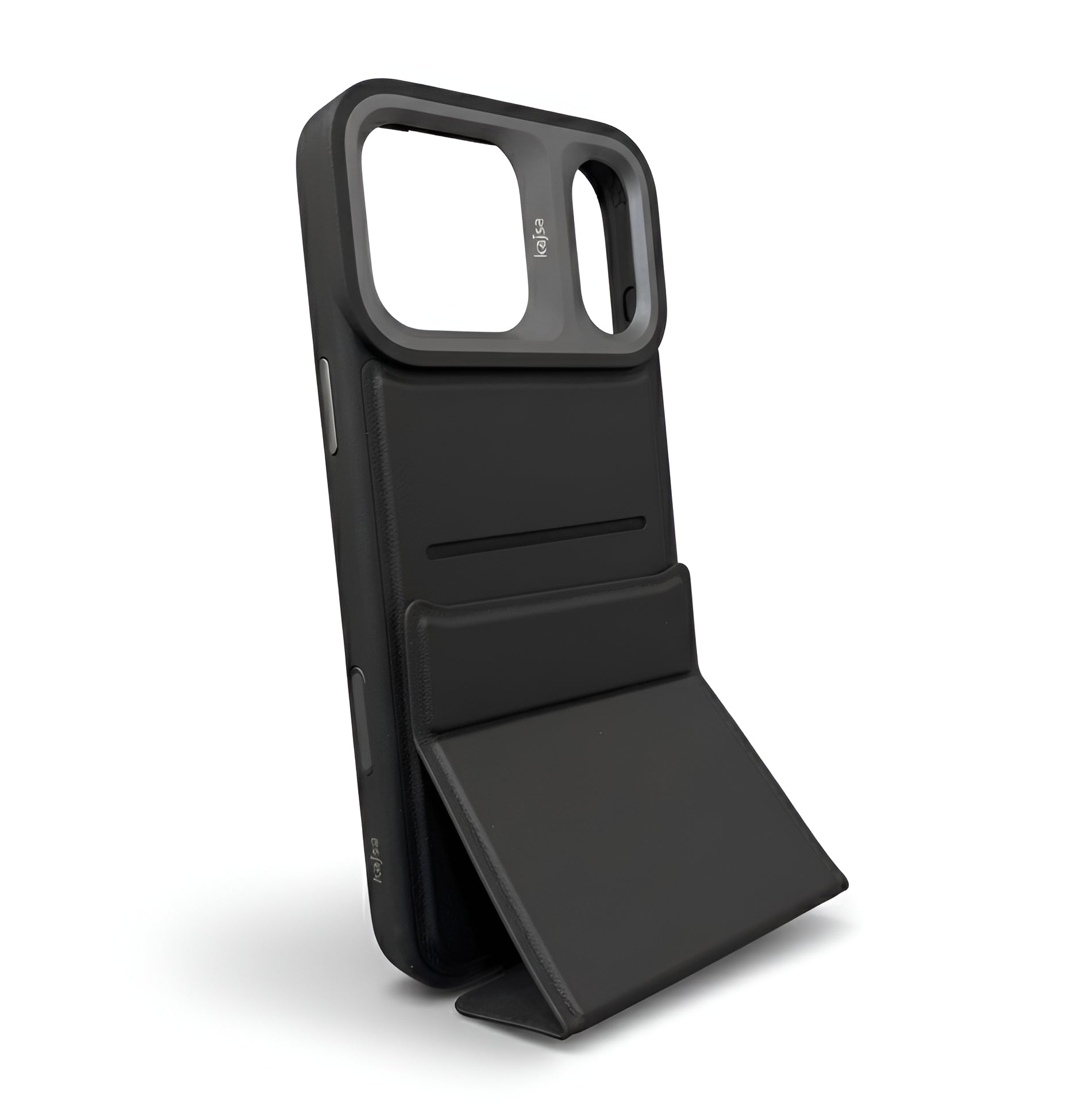 Case cuir avec stand pour iPhone 17 Pro Max
