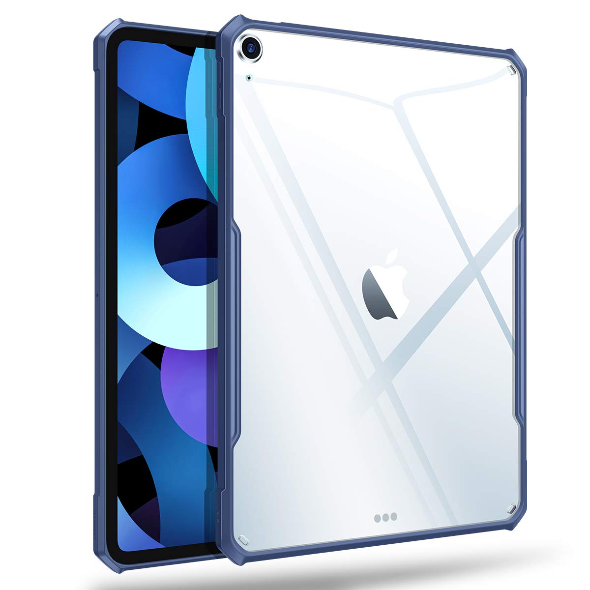 Case XUNDD transparent cristal avec bordure extra protection