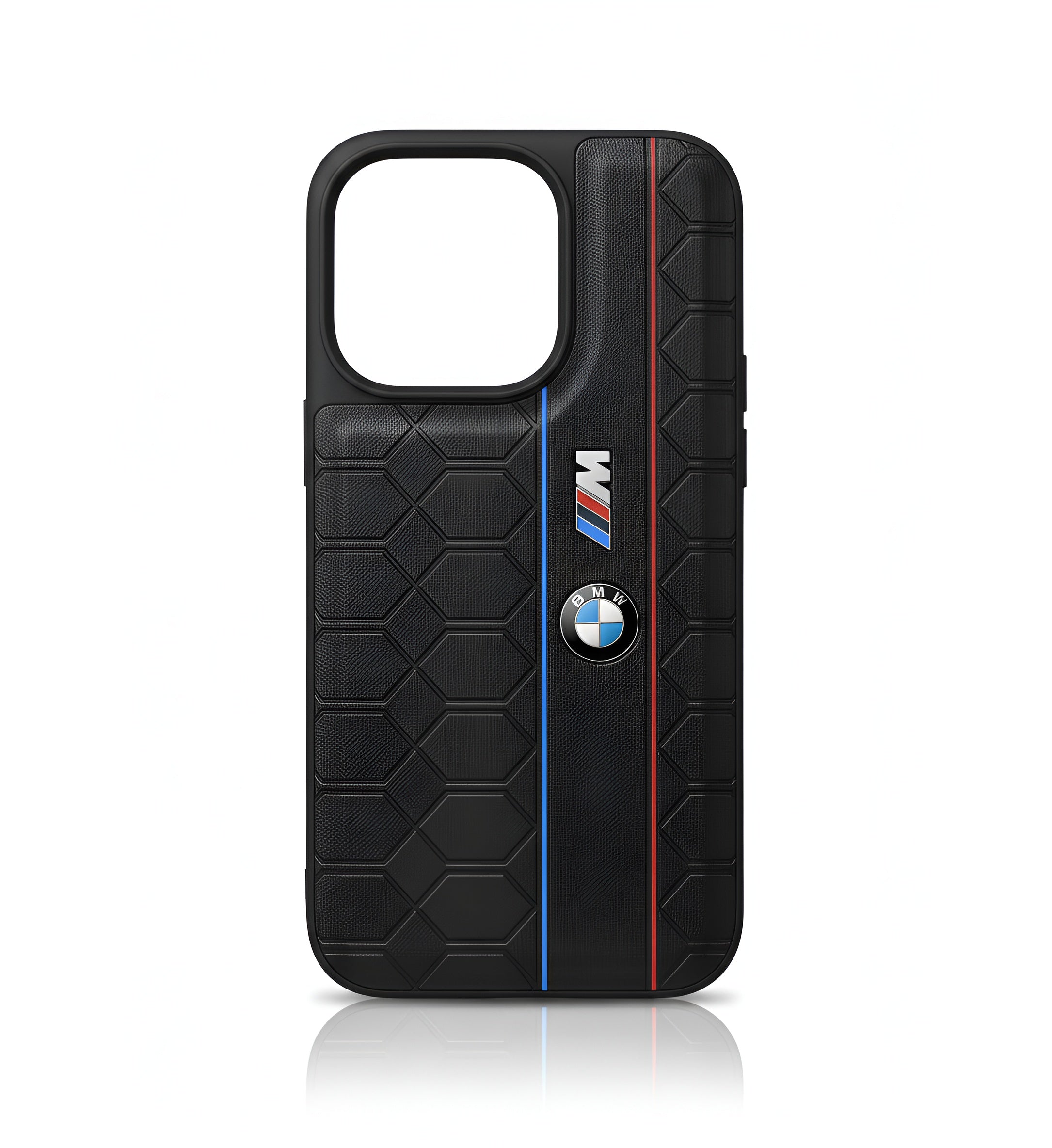 Case cuir BMW pour iPhone 14 Pro