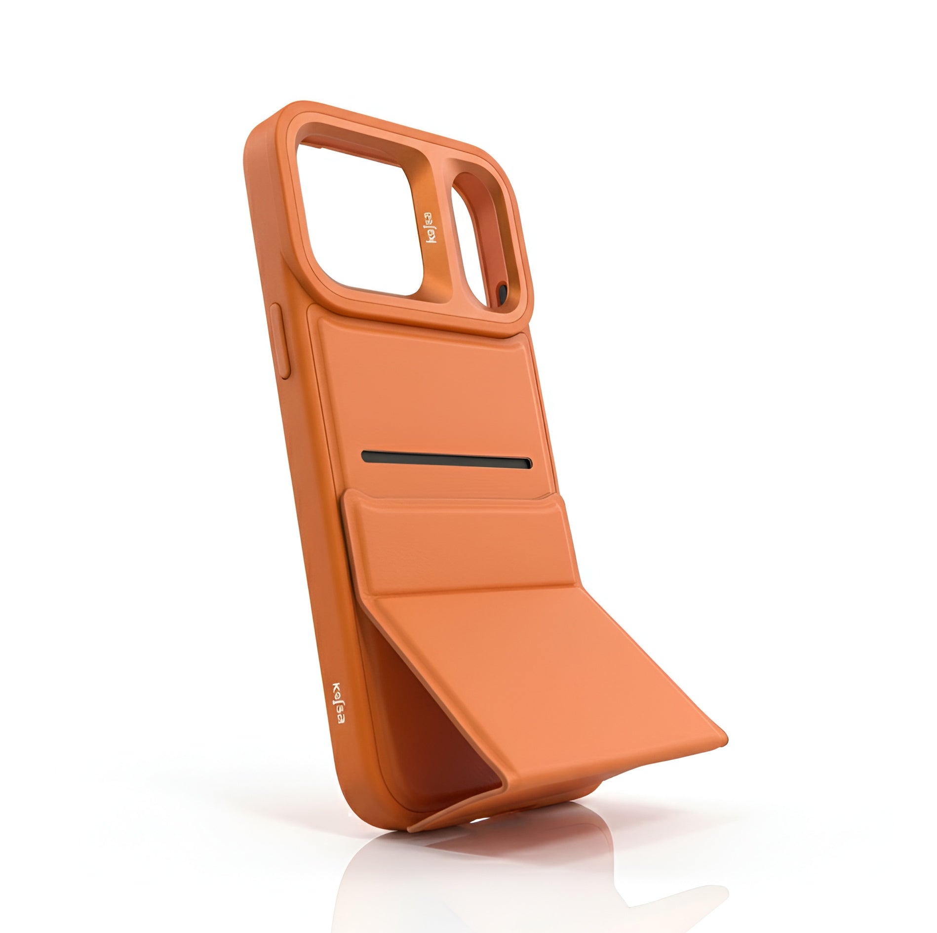 Case cuir avec stand pour iPhone 17 Pro Max