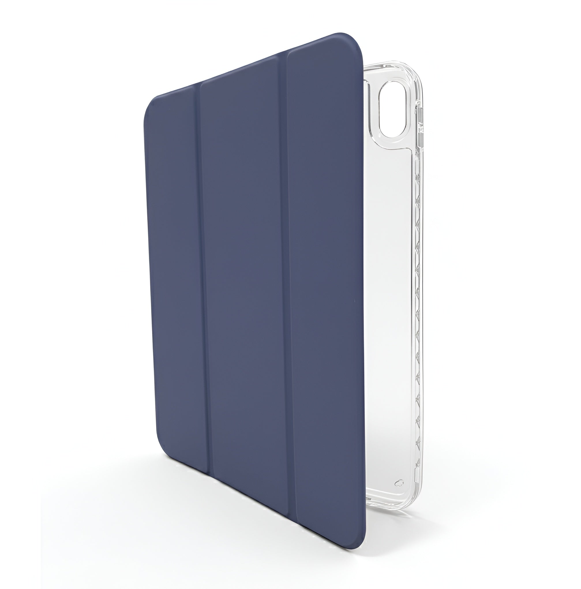 Case transparent avec stand colorée pour iPad 10/11