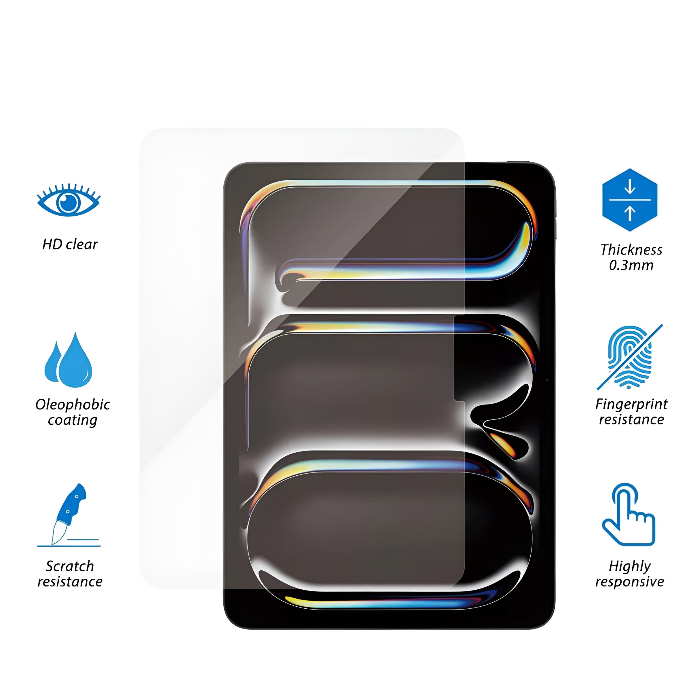 Glass clear HD KUZOOM pour iPad