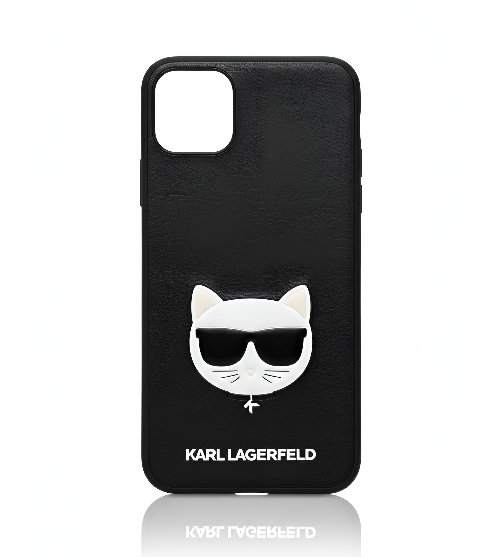 Case leather karl lagerfeld pour iPhone 11 Pro Max