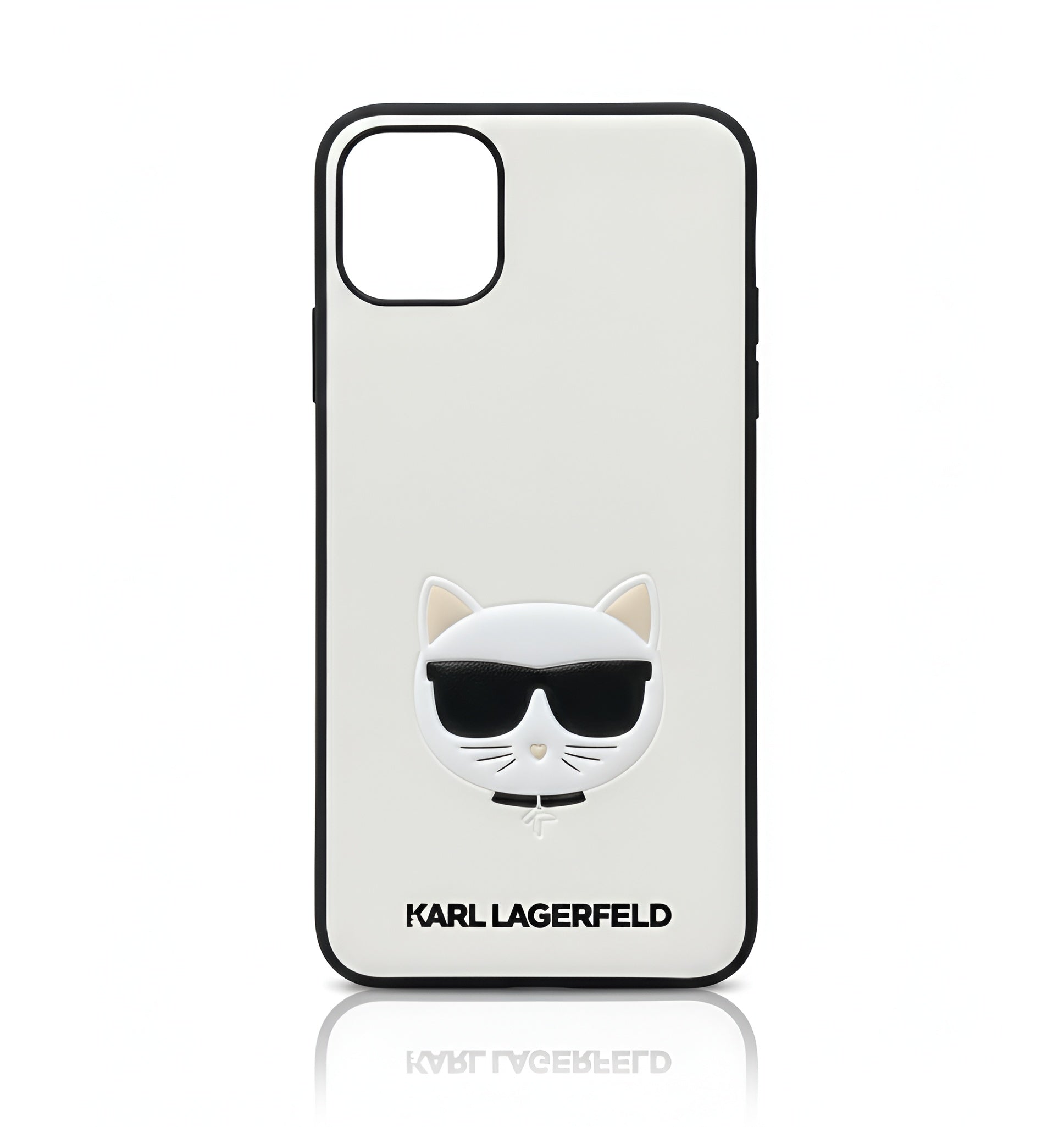 Case leather karl lagerfeld pour iPhone 11 Pro Max