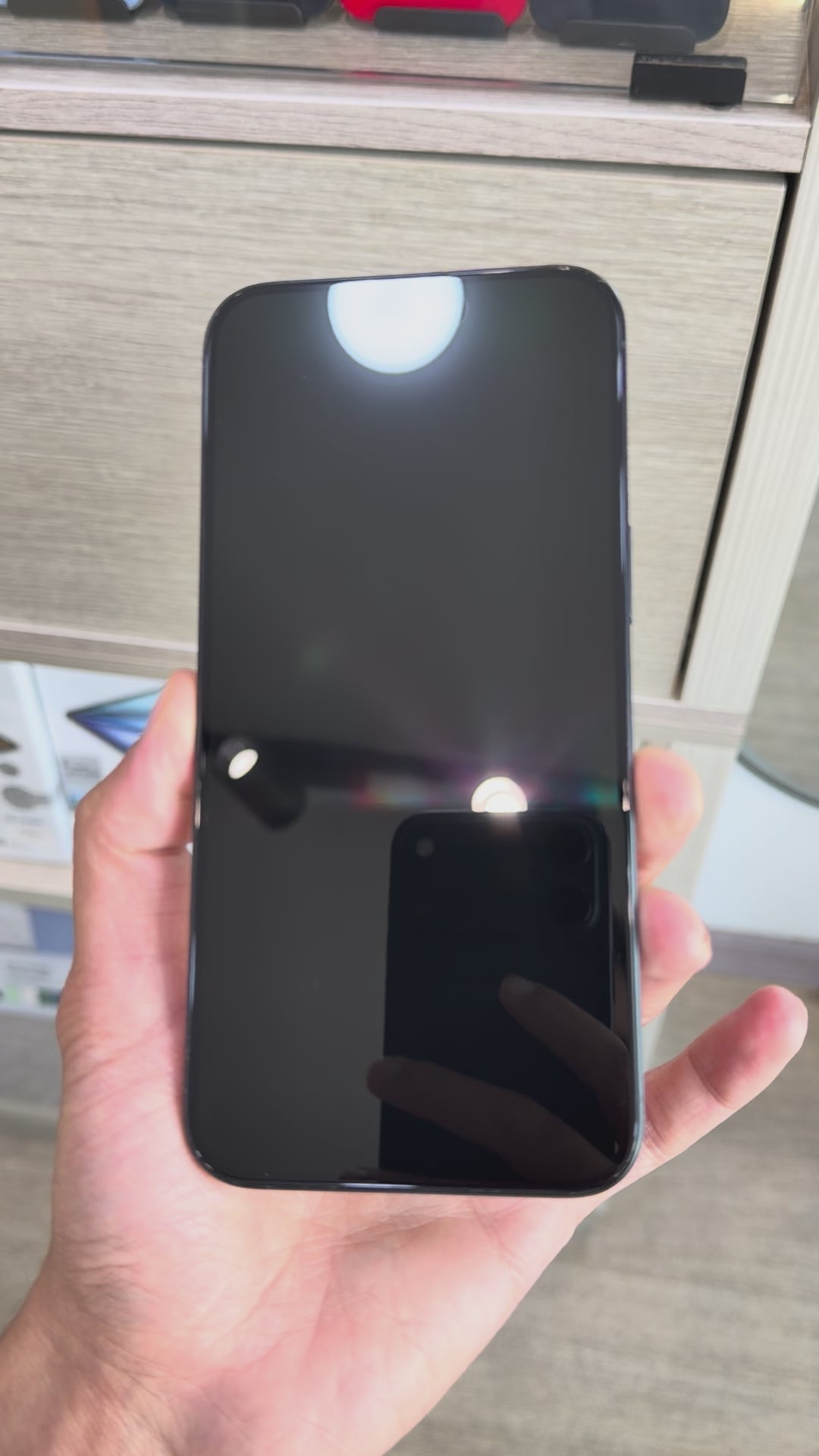 iPhone 15 Pro Max 256 Go batterie 87%