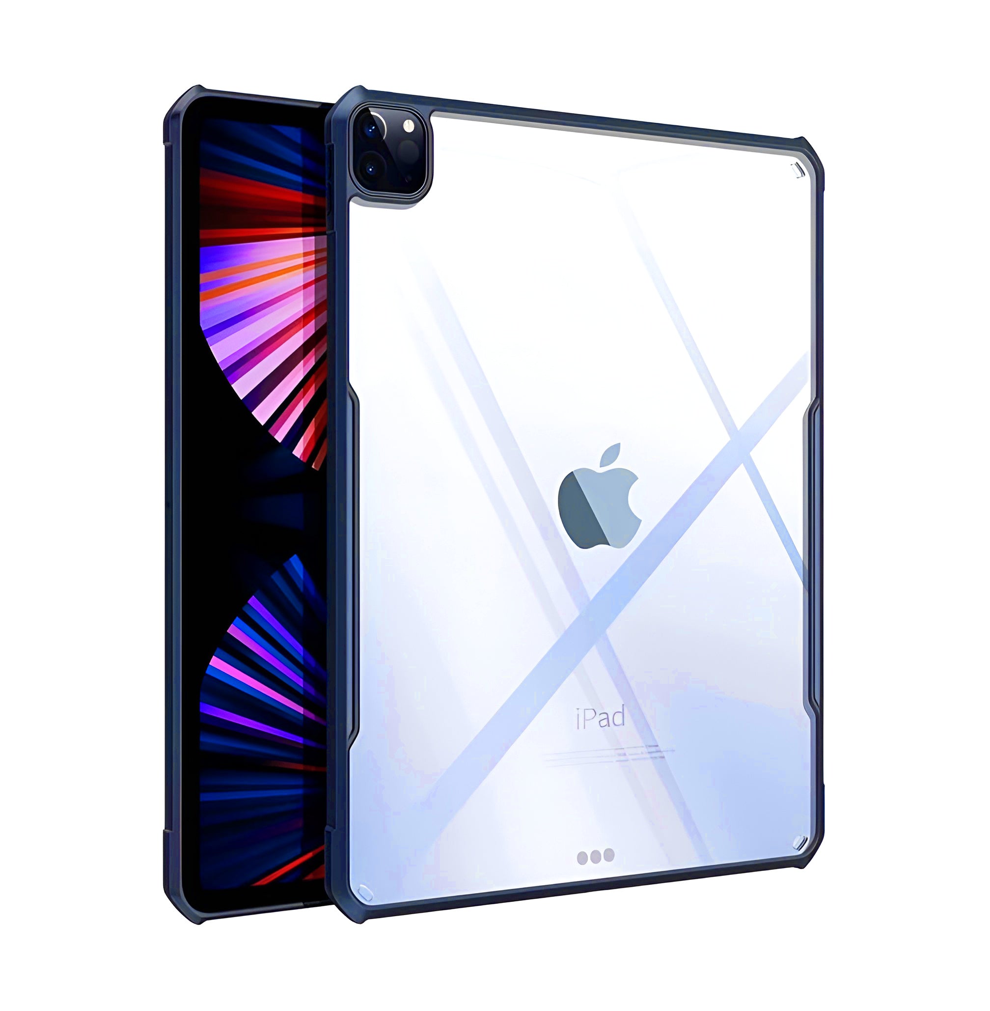 Case XUNDD transparent cristal avec bordure extra protection